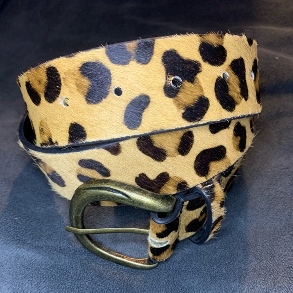 Free People Accessories - Free People Leopard Print Belt